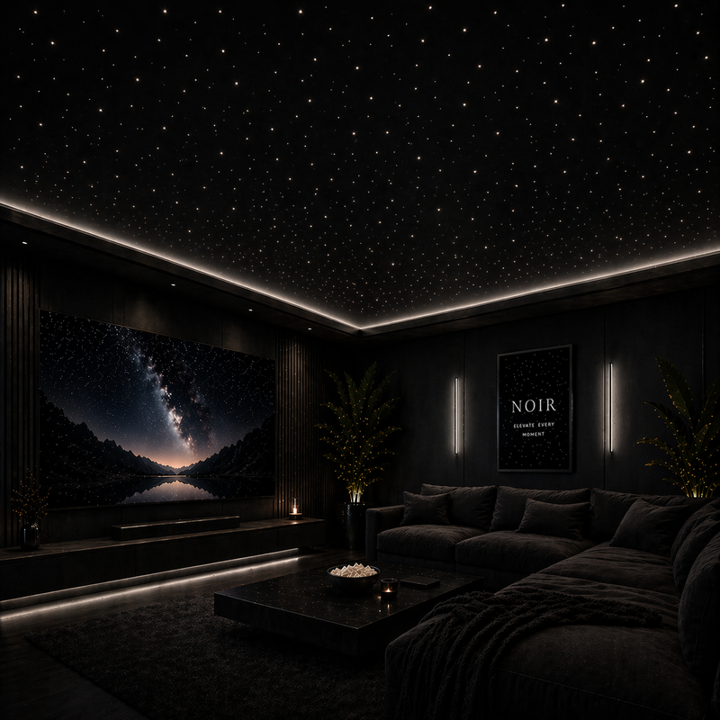 Noir starlight ceiling panel